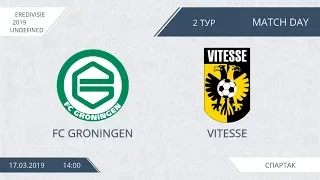 AFL19. Netherlands. Eredivisie. Day 2. FC Groningen - Vitesse