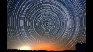 North Celestial Pole Star Rotation