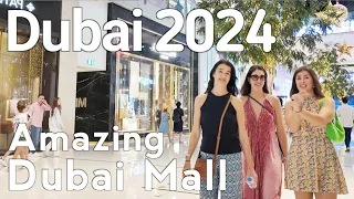 Dubai Mall [4K] Amazing Dubai Mall, Downtown Dubai Walking Tour 🇦🇪