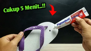 Ide Terbaru.!! 2 Cara memperbaiki sandal jepit putus dijamin kuat lagi seperti baru|flip flop repair