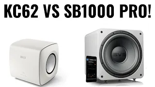 SVS SB 1000 PRO! KEF KC62 KILLER?! || KEF KC62 VS SVS SB-1000 PRO Subwoofer Review of the Facts!