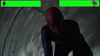 Spider-Man vs. Lizard (Sewer Fight) with healthbars