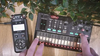 Korg Volca FM - Ambient Soundscape with Guitar