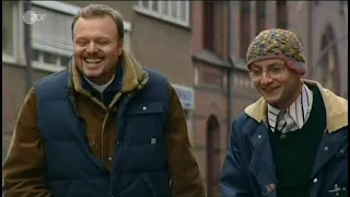 STEFAN RAAB in der WIB-Schaukel mit WIGALD BONING (2004)