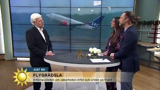 Bota flygrädslan med erfarna piloten - "Jag har aldrig varit rädd"  - Nyhetsmorgon (TV4)