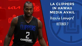 LA Clippers in Hawai'i: Kawhi Leonard