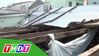 Cà Mau: Mưa lớn kèm theo gió mạnh làm tốc mái 25 căn nhà | THDT