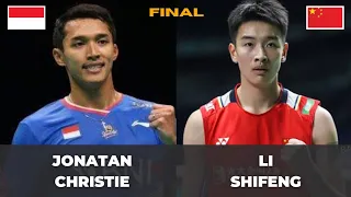 JOJO JUARA | Jonatan Christie vs Li Shifeng | Badminton Asia Championship 2024 | BAC 2024