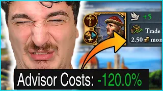 -120% Advisor Cost Is A 'Game Feature' in Eu4 Origins!