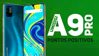 UMIDIGI A9 PRO - Pontos Positivos