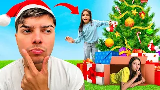 LOS NIÑOS JUEGAN a las ESCONDIDAS en NAVIDAD !!