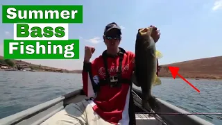 Catching Big Summer Bass At Witbank Dam