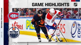 Canadiens @ Oilers 3/5 | NHL Highlights 2022