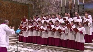 Pope's choir spreads message of harmony in music