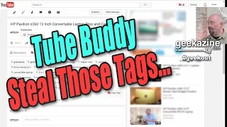 Steal Those YouTube Tags for Better Rankings Using Tube Buddy