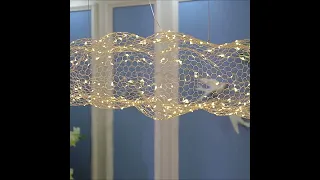 Люстра подвесная в виде облака LED Cloud Chandelier