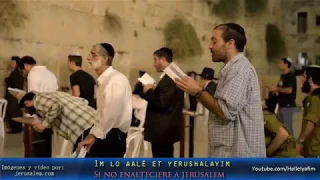 Im Eshkajej Yerushalayim (Tehillim/Salmos 137: 5-6) Canta: Gad Elbaz