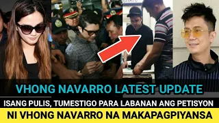 Isang Pulis Tumestigo Para Hadlangan ang Piyansa ni Vhong Navarro