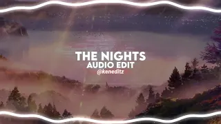 the nights/edit audio