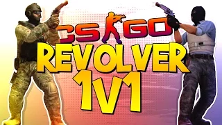 CS:GO REVOLVER 1v1! (CS:GO 1v1 Challenge)