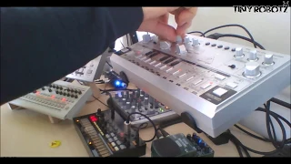 Pure Acid Trance session 01 : Behringer TD-3 / Roland TB 03 & TR 09 / Volca Beats / EchoMachine