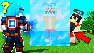 ¡EL MEJOR ESCONDITE CON SUPERPODERES! 🥶😂 ¡NADIE NOS ENCUENTRA CONGELADOS! 😂 INVICTOR MINECRAFT