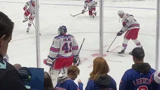 Seattle Kraken vs New York Rangers 2022-23 11/17/22: pregame warmup