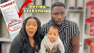 BUYING EVERYTHING OUR BABY TOUCHES FOR 24 HOURS!!? 😱😅(Target Edition🥳)