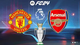 FC 24 | Manchester United vs Arsenal - 23/24 Premier League Season - PS5™ Full Gameplay