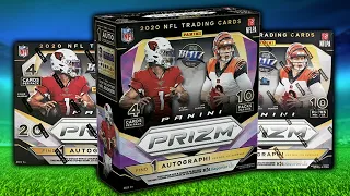 Ripping All Three 2020 Prizm NFL Megaboxes! $500+ Rip! (Walmart + Target + Fanatics!)