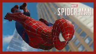 Spider-Man PS4: Sam Raimi Suit Free Roam & Combat Gameplay(Sable Outpost,Fisk Hideout) |Tahfeem Adee