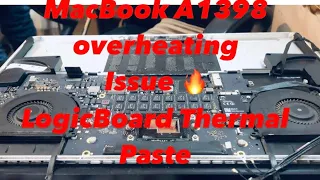 Fixing My Filthy Overheating MacBook Pro | MacBook Pro retina cooling paste installation | A1398 mac