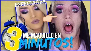 RETO: MAQUÍLLATE EN 3 MINUTOS! ⏰ - Genn Taft