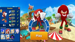 Sonic Dash - Sonic Knuckles Fully Equipped - New Adventure | Android GamePlay