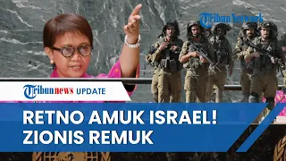 Rangkuman Hari ke-144 Israel-Hamas: Menlu Retno Amuk Israel hingga Zionis Dihantam 100 Rudal