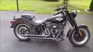 Fatboy S With Vance and Hines Big Shots