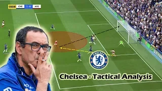 Maurizio Sarri at Chelsea | Tactical Analysis | Positives & Negatives