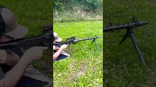 WWII German MG34 Full Auto! #shorts