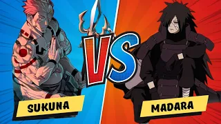 Madara V/S Sukuna 🤯 || Who will win???🔥 In Hindi