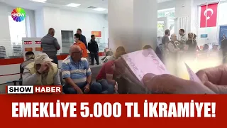 Çalışmayan emekliye ikramiye müjdesi