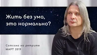 Я не понимаю: как я могу жить без ума? (Алунайя. Сатсанг на ретрите "Принятие другого")