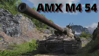 World of Tanks 9 Kills 12,8k damage AMX M4 54 - My battle My rules