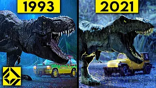 We Remade the Jurassic Park T-Rex with Modern VFX