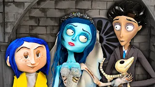 How To Make 3 Of The Cutest Horror Characters: Coraline, Emily, And Victor From The Corpse Bride!