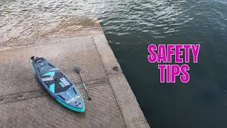 BLUEFIN CRUISE CARBON SUP 🌊 PADDLEBOARD SAFETY TIPS