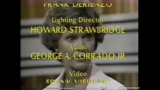 THE DOCTORS end credits 1982