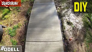 Beginner Concrete Side Walk Slab DIY