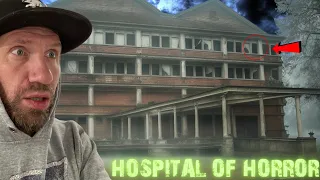 (GONE WRONG) GHOST CAUGHT ON CAMERA INSIDE SCARY HAUNTED HOSPITAL WITH HISTORY OF HORROR