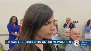Gov. DeSantis suspends Hillsborough state attorney Andrew Warren