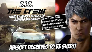 UBISOFT IS HORRIBLE AND NEEDS TO BE SUED!! THE CREW SHUTDOWN AND DELISTED (UNHOLY RANT)